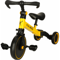 Trike Fix Mini trojkolka 3v1 s pedálmi - žltá