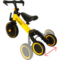 Trike Fix Mini trojkolka 3v1 s pedálmi - žltá