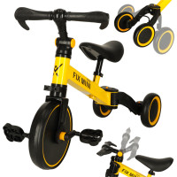 Trike Fix Mini trojkolka 3v1 s pedálmi - žltá