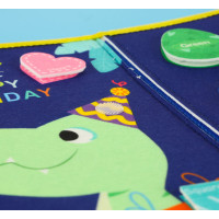 Zmyslová manipulačná Montessori quiet book - Modrá aktovka