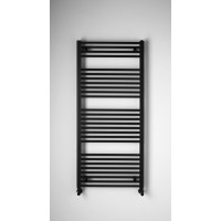 Aqualine DIRECT vykurovacie teleso s bočným pripojením 600x1320mm, čierna mat ILR36B