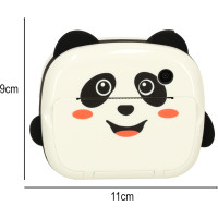 Detský instantný fotoaparát s tlačou - Panda - biely