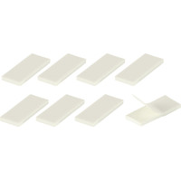 Solárne záhradné vonkajšie LED schodiskové svietidlo - 8 kusov