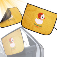 Magnetická slnečná clona do auta - Kačička