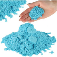 Kinetický piesok 1 kg v sáčku - modrý