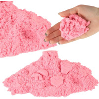 Kinetický piesok 1 kg v sáčku - ružový