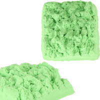 Kinetický piesok 1kg v sáčku - zelený