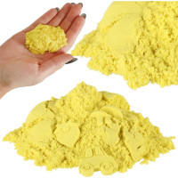 Kinetický piesok 1 kg v sáčku - žltý