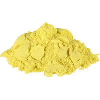Kinetický piesok 1 kg v sáčku - žltý
