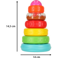 Pyramídová zmyslová Montessori veža