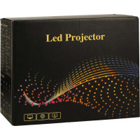 Detský prenosný projektor LED TFT LCD 16:9 1920x1080 USB 20W - biely