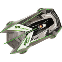RC laserom riadené auto jazdiace po stene - šedé