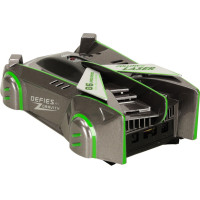 RC laserom riadené auto jazdiace po stene - šedé