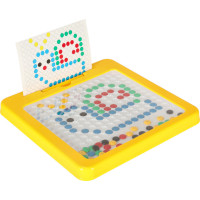 Magnetická tabuľa Montessori bodky - žltá