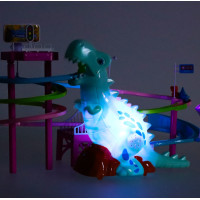 Závodná dráha Dinosaur so zvukmi a svetlami