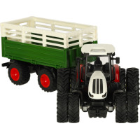 RC diaľkovo ovládaný poľnohospodársky traktor s prívesom 2.4G 3.7V 500mAh