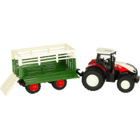 RC diaľkovo ovládaný poľnohospodársky traktor s prívesom 2.4G 3.7V 500mAh
