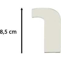 Nástenné hodiny veľké 80-120 cm - strieborné