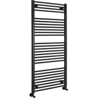 Aqualine DIRECT vykurovacie teleso s bočným pripojením 600x1320mm, čierna mat ILR36B Aqualine DIRECT vykurovacie teleso s bočným pripojením 600x1320mm, čierna mat ILR36B