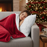 Deka MARLBOROUGH Sherpa 150x200 cm - červená