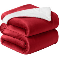 Deka MARLBOROUGH Sherpa 150x200 cm - červená