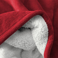 Deka MARLBOROUGH Sherpa 150x200 cm - červená