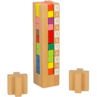 Drevené výukové farebné bloky Catamino
