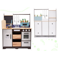 Detská drevená kuchynka LOFT XXL s príslušenstvom 96 cm