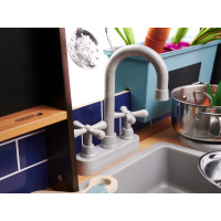 Detská drevená kuchynka LOFT XXL s príslušenstvom 96 cm