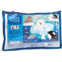 Mudpuppy Puzzle v taštičke Ľadový priatelia 12 dielikov