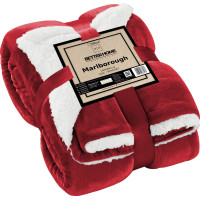 Deka MARLBOROUGH Sherpa 150x200 cm - červená
