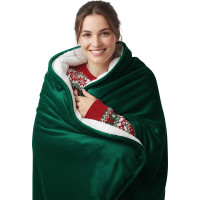 Deka MARLBOROUGH Sherpa 150x200 cm - zelená