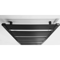 Aqualine DIRECT vykurovacie teleso s bočným pripojením 600x1680mm, čierna mat ILR66B