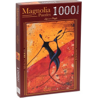 MAGNOLIA Puzzle Africký pár 1000 dielikov