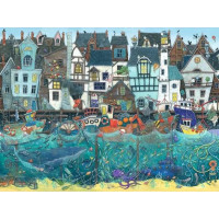 RAVENSBURGER Puzzle Báječný prístav 1500 dielikov