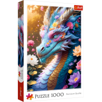 TREFL Puzzle Farebný drak 1000 dielikov