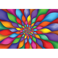 MAGNOLIA Puzzle Dúhové okvetné lístky 1000 dielikov