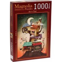 MAGNOLIA Puzzle Dom na strome 1000 dielikov