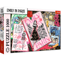 TREFL Puzzle Emily in Paris: Magazín módy 1000 dielikov
