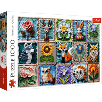TREFL Puzzle Háčkovanie - Moja vášeň 1000 dielikov