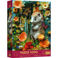 TREFL Puzzle Paper Art: Ježko 1000 dielikov