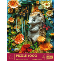 TREFL Puzzle Paper Art: Ježko 1000 dielikov