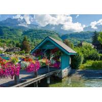 BLUEBIRD Puzzle Jazero Annecy 500 dielikov