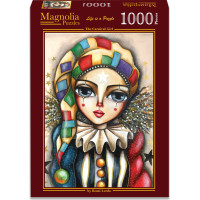 MAGNOLIA Puzzle Karnevalové dievča 1000 dielikov