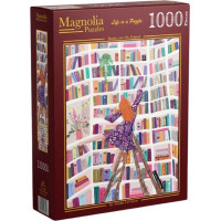 MAGNOLIA Puzzle Knihy sú moji priatelia 1000 dielikov