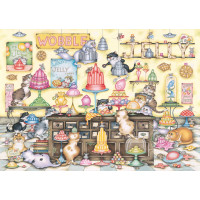 RAVENSBURGER Puzzle Mačacie obchodík 1000 dielikov