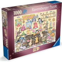 RAVENSBURGER Puzzle Mačacie obchodík 1000 dielikov