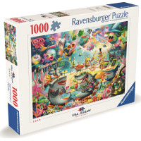 RAVENSBURGER Puzzle Krásny výhľad na oceán 1000 dielikov
