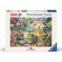 RAVENSBURGER Puzzle Krásny výhľad na oceán 1000 dielikov