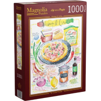 MAGNOLIA Puzzle Krevety s krupicou 1000 dielikov